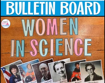 Womens History Month Womens History Month Posters Bulletin Board Ideas Bulletin Board School Women Scientists Posters
