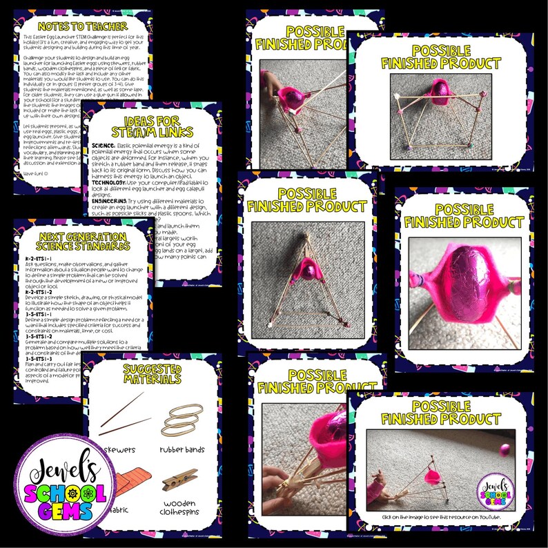 Easter Science Experiments, Easter Activity, Easter Activities, Easter Stem activities 4th Grade, Easter Stem for Children image 7