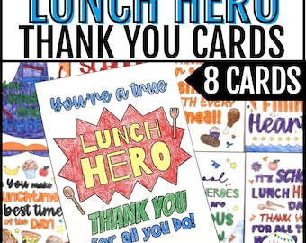 Cafeteria Worker Gift, Lunch Lady Gifts, Lunch Lady Appreciation Card, Lunch Lady Appreciation Coloring Pages, Lunch Lady Appreciation Gift