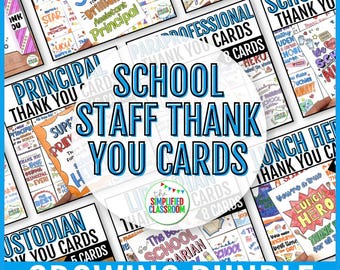 Appreciation Cards, Appreciation Cards for Teachers, School Nurse Appreciation Card, Principal Appreciation, Appreciation Gift