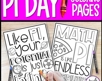 Pi Day Coloring Pages Pi Day Coloring Sheets Pi Day Activities Pi Day Kids Pi Day Digital Pi Day Lesson