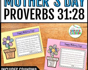 Mothers Day Gift for Kids, Mothers Day Craft for Kids, Mothers Day Religious, Mothers Day Religious Printables, Mothers Day Flower Pot