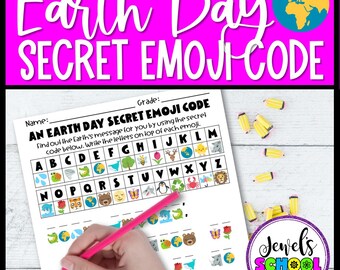 Emoji Puzzle, Emoji Puzzle Kid, Science Puzzle, Earth Day Puzzle,  Earth Day Activities for Kids, Earth Day Activities for Kids Printable