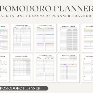 Pomodoro Planner, Pomodoro Timer, Pomodoro Tracker, Study Session ...