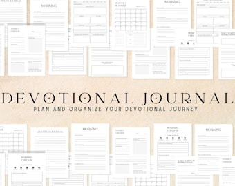 Bible Devotional Journal for Woman, Christian Women Devotional Journal, Digital Daily Devotional Journal, Women’s Daily Devotional Journal