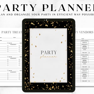 Party Planner Checklist, Party Planner Template, Birthday Party Event Planner, Kids Party Planner, Event Party Planner | ULTIMATE Party Plan