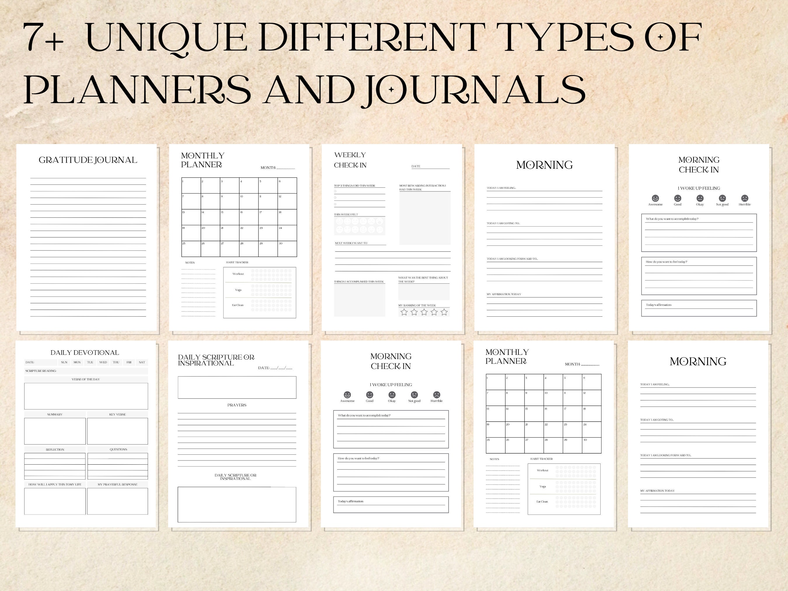 Bible Devotional Journal for Woman, Christian Women Devotional Journal