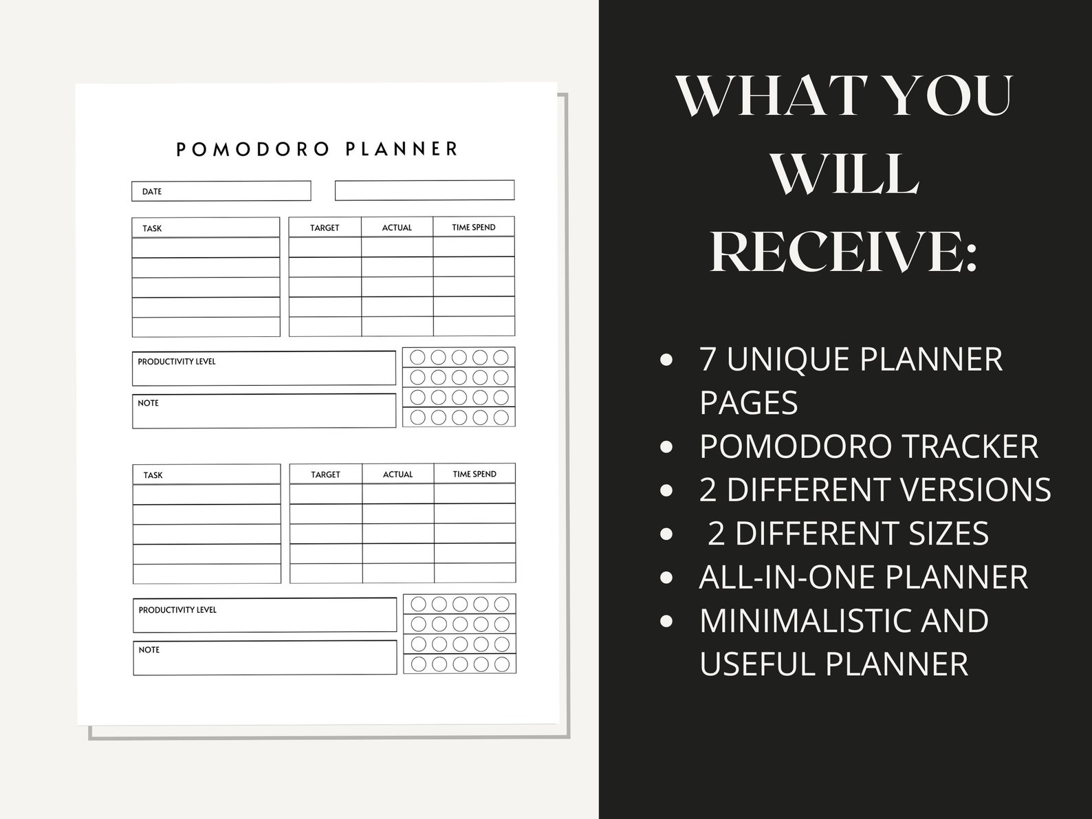 Pomodoro Planner, Pomodoro Timer, Pomodoro Tracker, Study Session ...