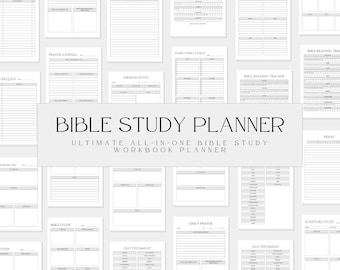 Bible Study Planner, Bible Verse Mapping, Bible Study Digital Planner, SOAP Bible Study, Bible Reading Plan, Bible Reflection, Bible Study