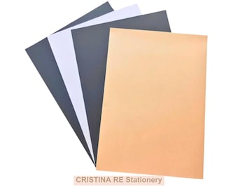 A4 Blush Paper: Cristina Re Luxury Cardstock, 120gsm (10 Pack)