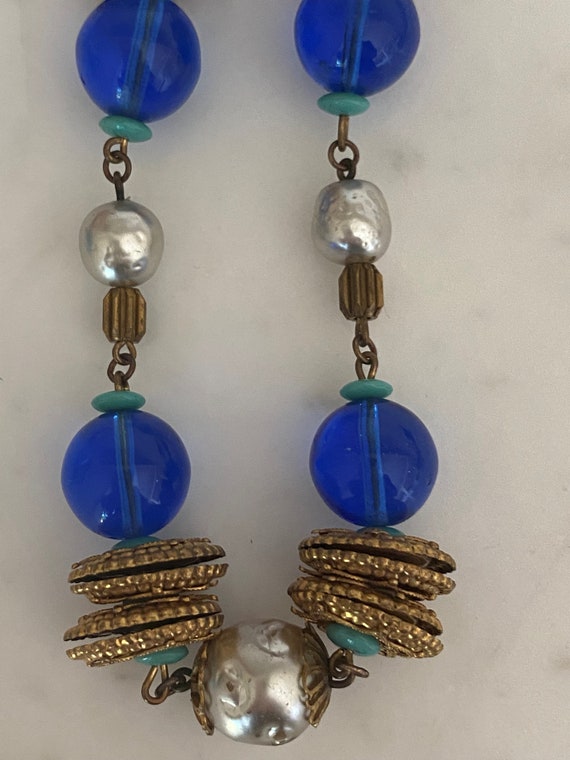 Miriam Haskell Vintage Pearl Necklace - image 5