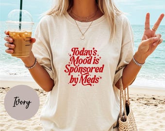 Funny Mental Health T-Shirt, Depression Gift, Anti-depressant Anxiety Disorder Bipolar Disorder Top, Personality BPD PTSD Shirt
