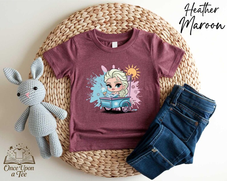 Disney Frozen Elsa T-Shirt, Princess Elsa Sweater, Disneyland Frozen Toddler, Elsa Frozen Sweatshirt, Princess Matching Tee, Elsa Trip Shirt image 2