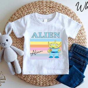 Camiseta de Toy Story de Disney, camiseta de Jessie de Toy Story, camiseta de Woody, camiseta de Rex, camiseta de Slinky, Buzz, camiseta de Bo Peep, camiseta de Toy Story, camiseta de Disney imagen 3