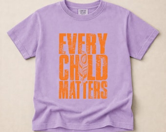 Comfort Colors® Native Owned Every Child Matters T-Shirt, Day Indigenous Shirt, Native Tees, Indigenous Gift Shop, Every Child Matters Tee