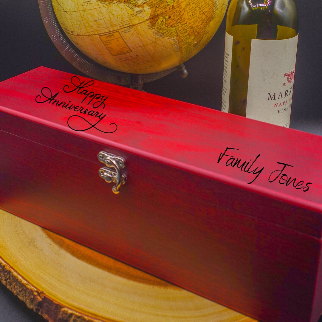 Laser Engraved, Custom Wine Gifts, Wine Set, Wine Bottle Box With Tools ...