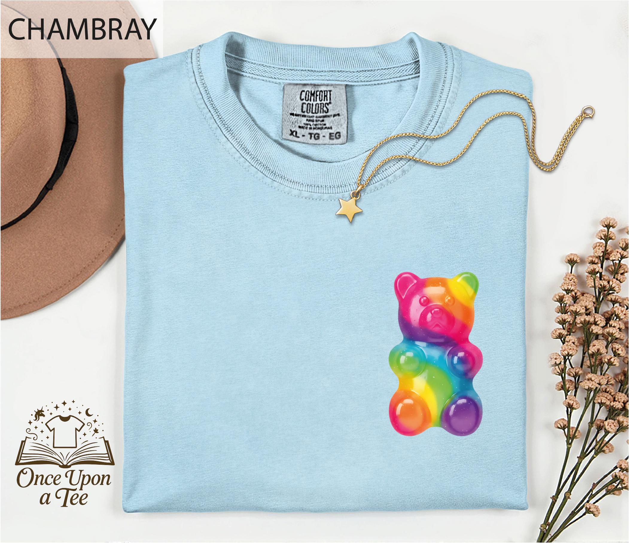 Comfort Colors Pride Gimme Gummy Gummy Bear T-shirt, Candy Cartoon ...