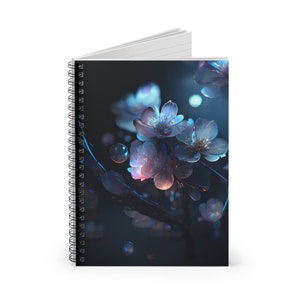 Dziennik Dark Dreamer Lined | Świetny prezent dla pisarzy, artystów, czarownic, marzycieli, graczy, osób prowadzących dzienniki snów, poezji, przepisów na pracę z cieniem