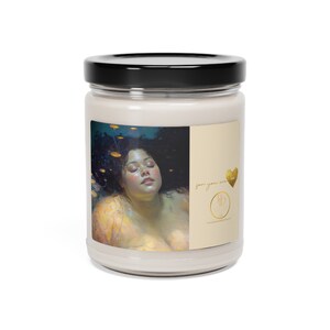 Vela, Autocuidado Aromaterapia 9 oz / Cuerpo Positivo Ensueño Femenino Estética Dama de honor Novia Boda Favor Pequeño regalo romántico
