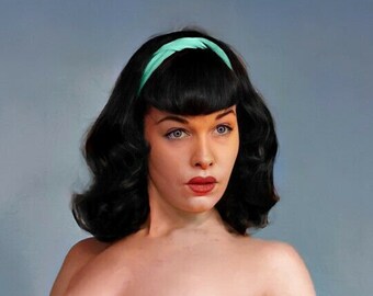 Bettie Page Nude - Etsy
