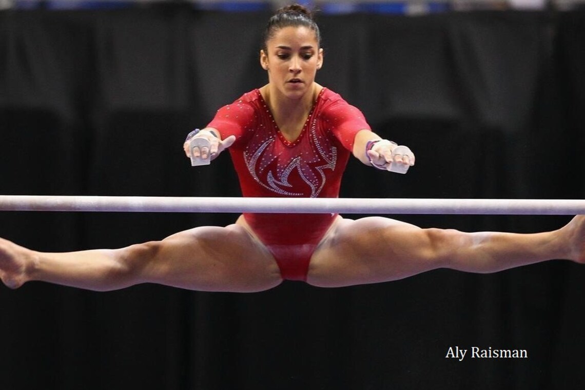 Aly Raisman Sexy Woman Bra Panties Bikini Topless Big Butt TEN - Etsy