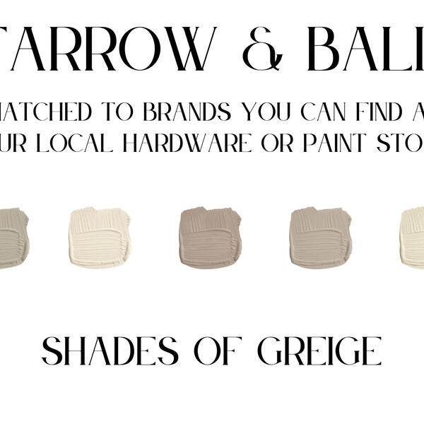 Farrow Ball Dupe Etsy
