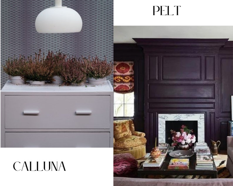 Farrow & Ball Paint Matches Romantic Purples Farrow Ball Etsy