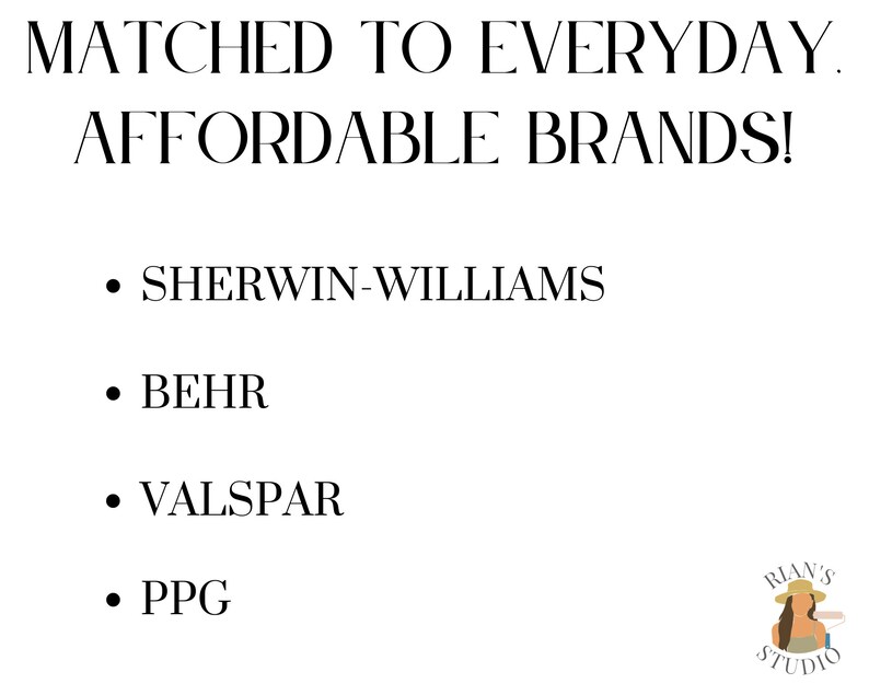 Farrow & Ball Paint Matches Dark Moody Grays Farrow Ball Etsy