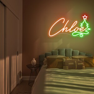 Custom Name Neon Sign: Personalized LED Light Decor