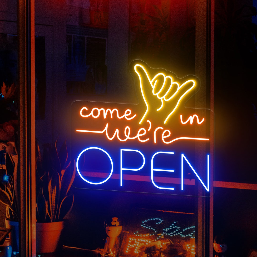 Cartello Per Negozio 'Siamo Aperti/Chiuso' – Yes We Are Open – SignMission – 33x50 Cm