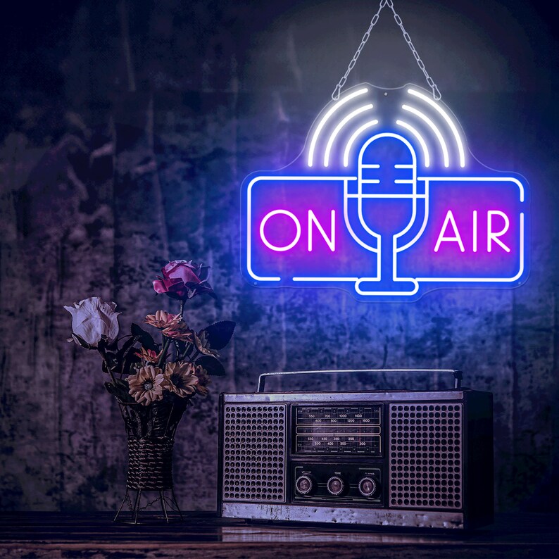 On Air Neon Sign: Streaming Studio Decor Light - Etsy
