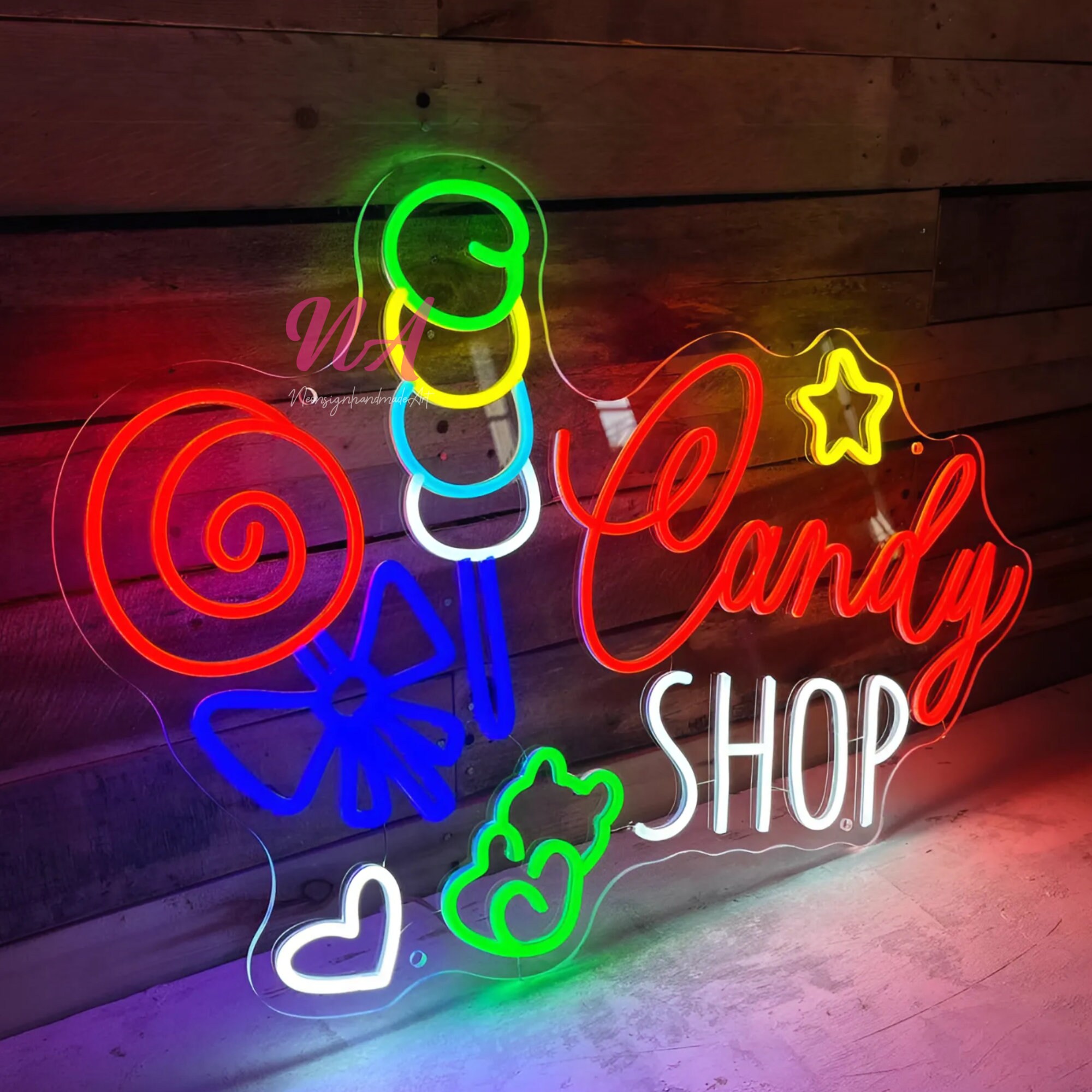 KANDYTOWN SIGN – Sign Few Colors Custom Personalized Street Signs | Letters Unlimited