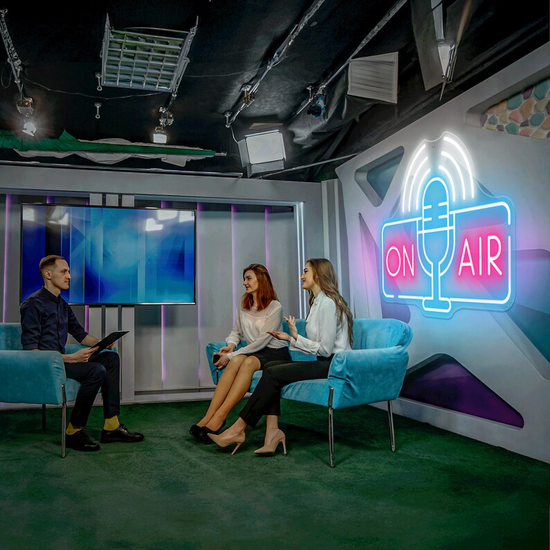On Air Neon Sign: Streaming Studio Decor Light - Etsy