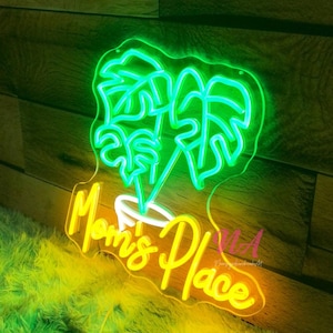 Custom Mother&#39;s Day LED Neon Sign: Personalized Party Decor