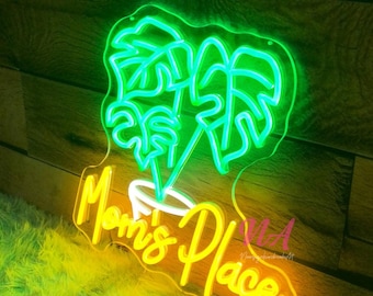 Custom Mother's Day LED Neon Sign: Personalized Party Decor
