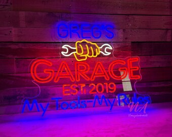 Enjoy The Ride Neon Sign, Gym Sign Fitness Neon Light