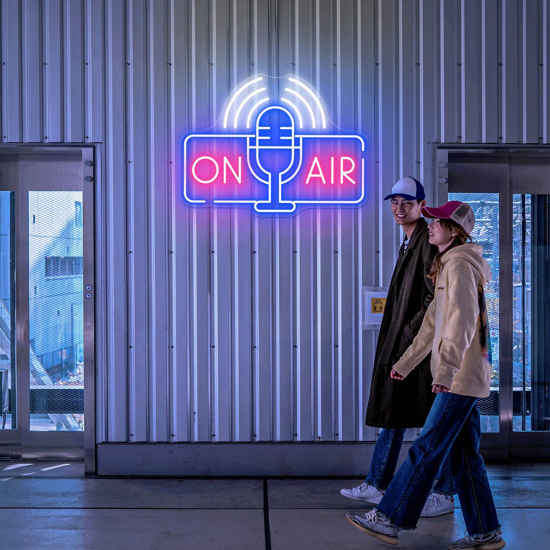 On Air Neon Sign: Streaming Studio Decor Light - Etsy