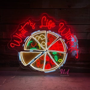 Neon logo Sign Custom UV Printing Acrylic Sign Custom Neon Sign Logo Custom UV Printing Logo Neon Sign Custom Wall Decor Restaurant