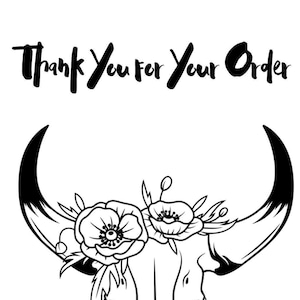 Thank You for Your Order
