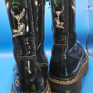 Understated and adorable butterfly charms for your Dr Martens boots - Bling which won't blow your budget.