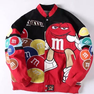 M&M Racing Jacket Thicken Jacket Nascar Jacket 90s Vintage - Etsy