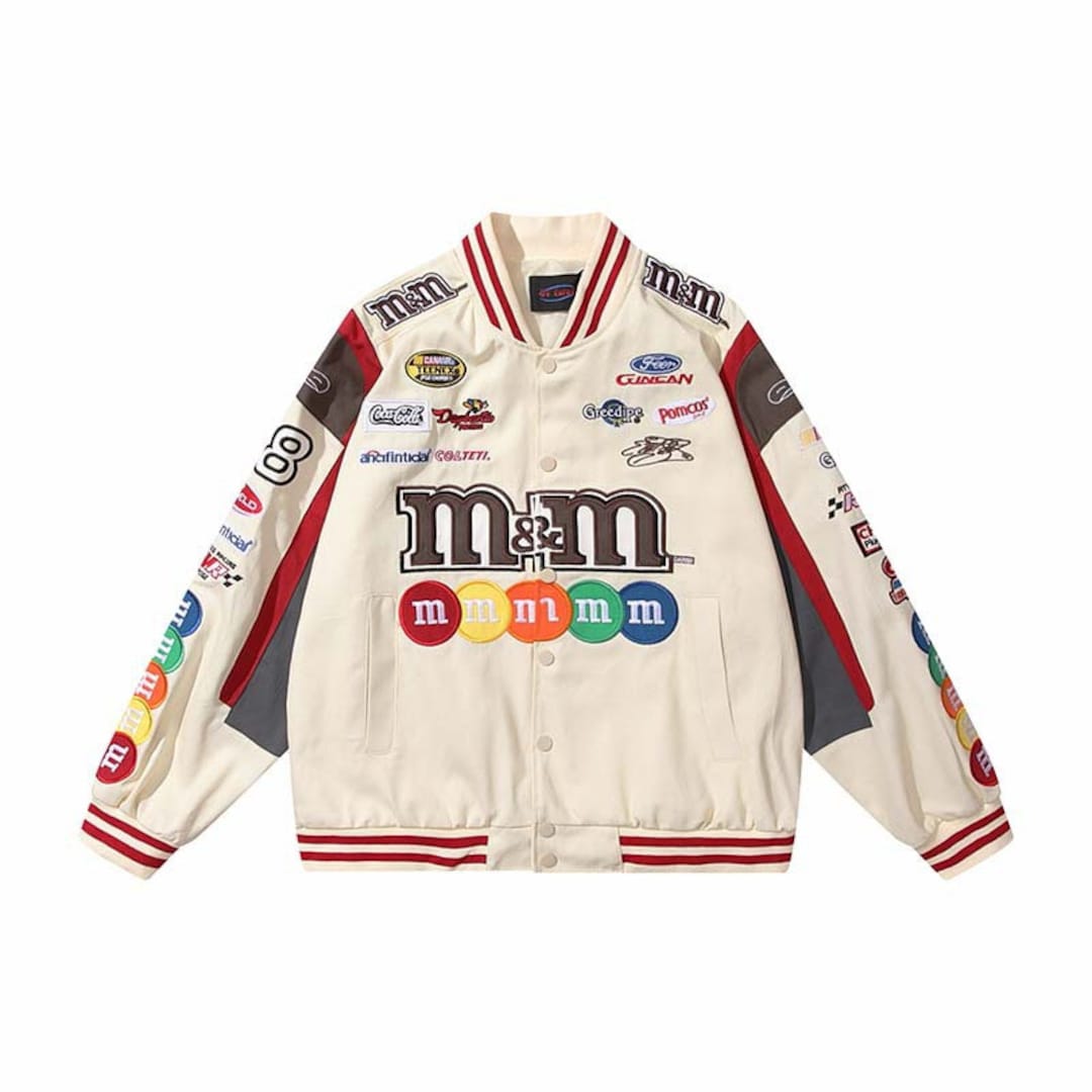 nascar jacket m&m