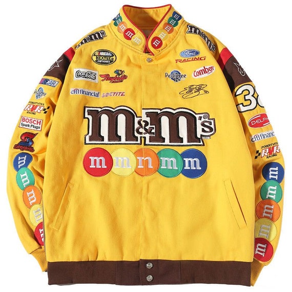 90s レーシングジャケット M&m´s-