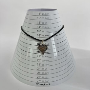 BRIGHTON Ophelia Heart Pendant Silver Tone Vintage Necklace Jewelry N567 image 6