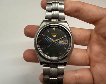 SEIKO 5 Automatic 7009-876A Self Winding Day/date Men Vintage
