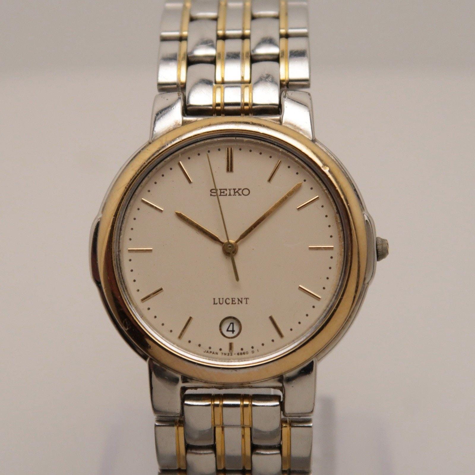 Vintage Seiko Lucent - Etsy