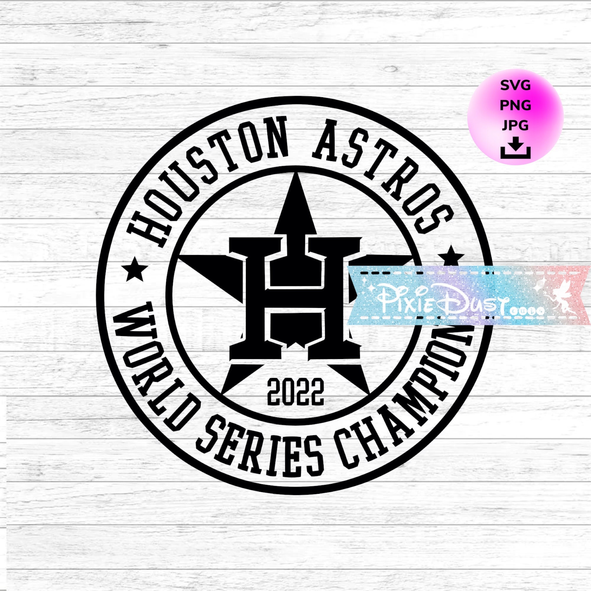 astros world series 2022 svg