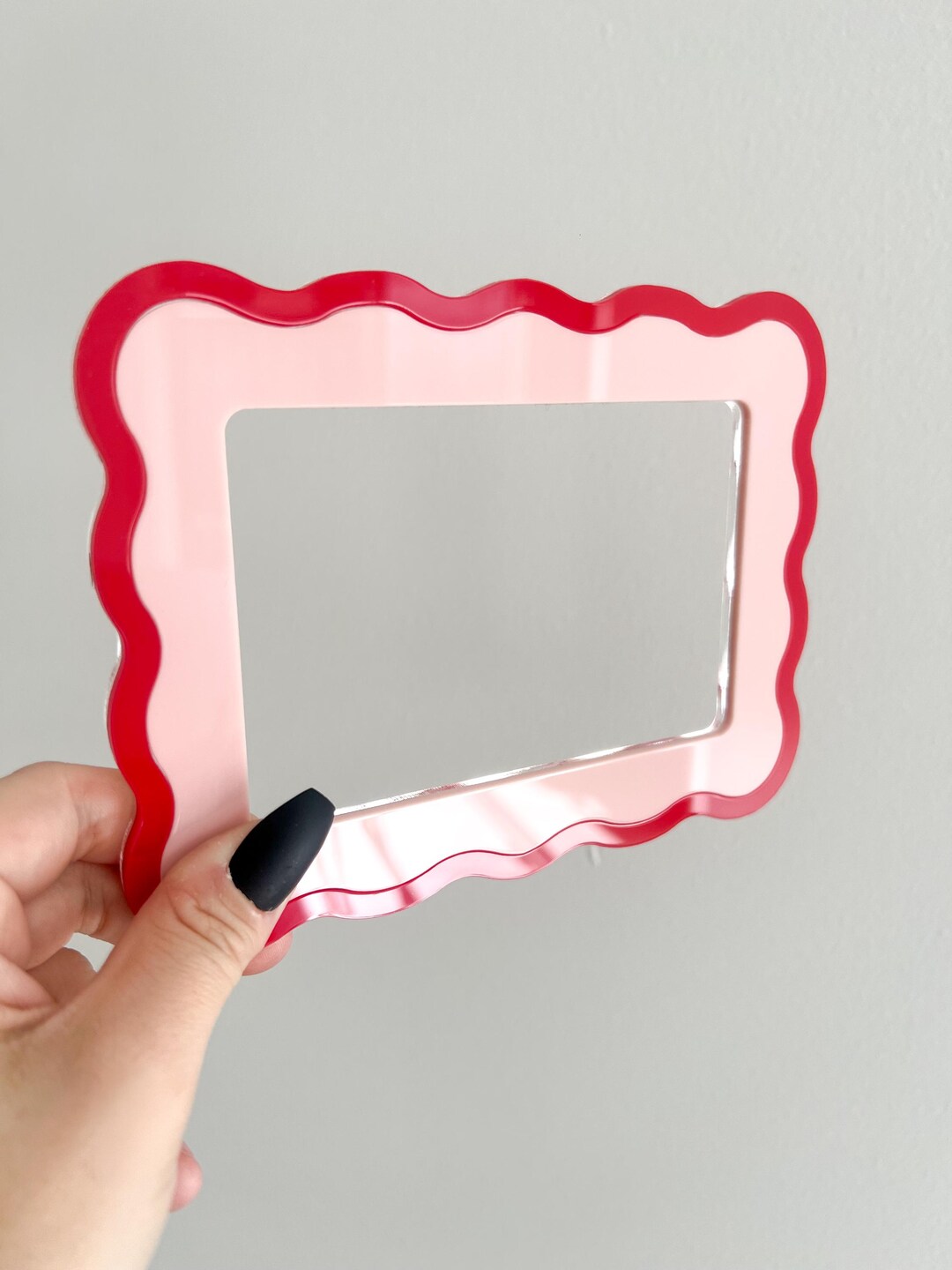 Wavy Acrylic Light Switch Frame | Modern Wall Plate Cover | Custom ...