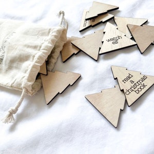 christmas tree shaped advent calender