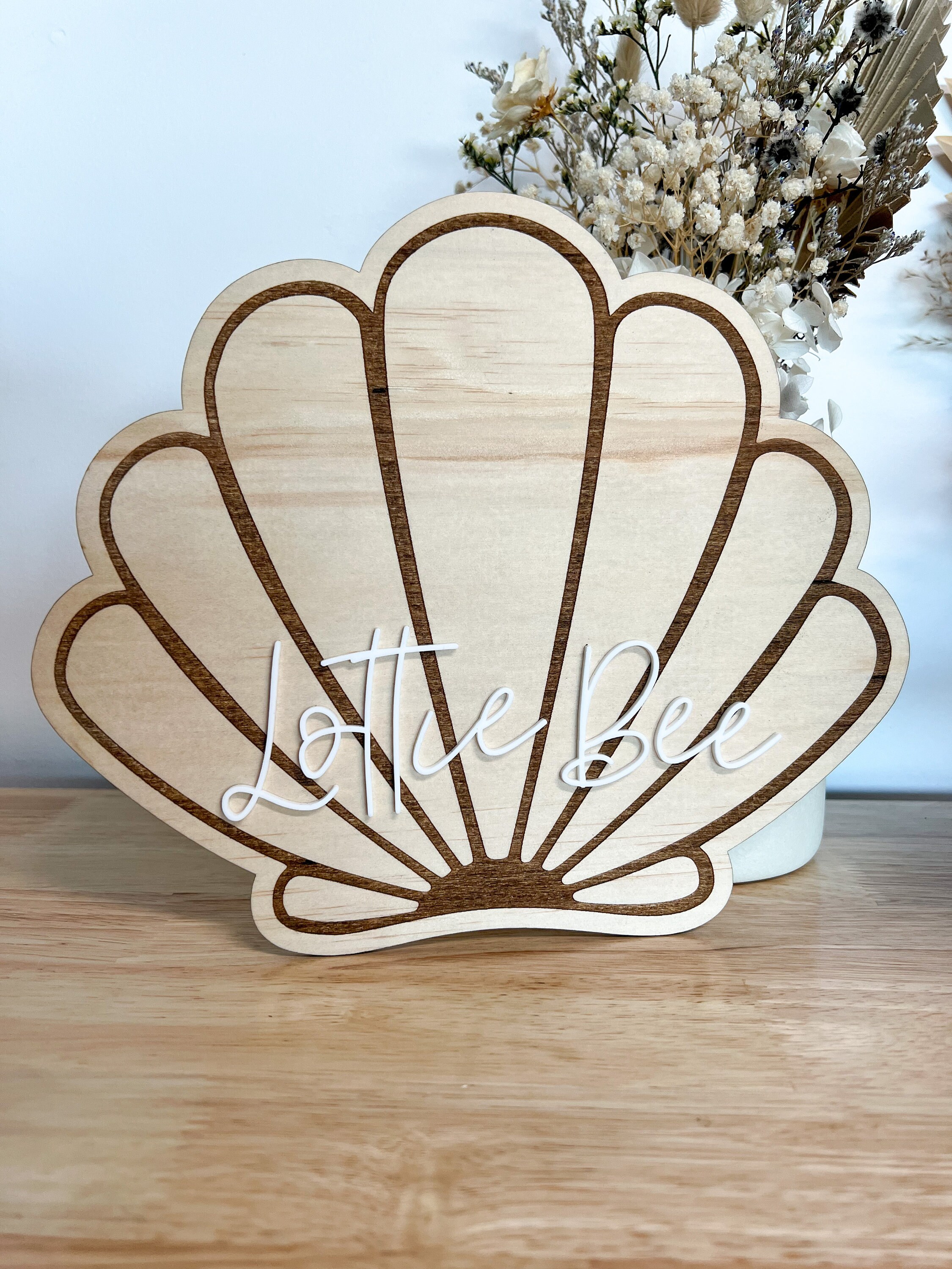 Shell Name Sign - Etsy Australia